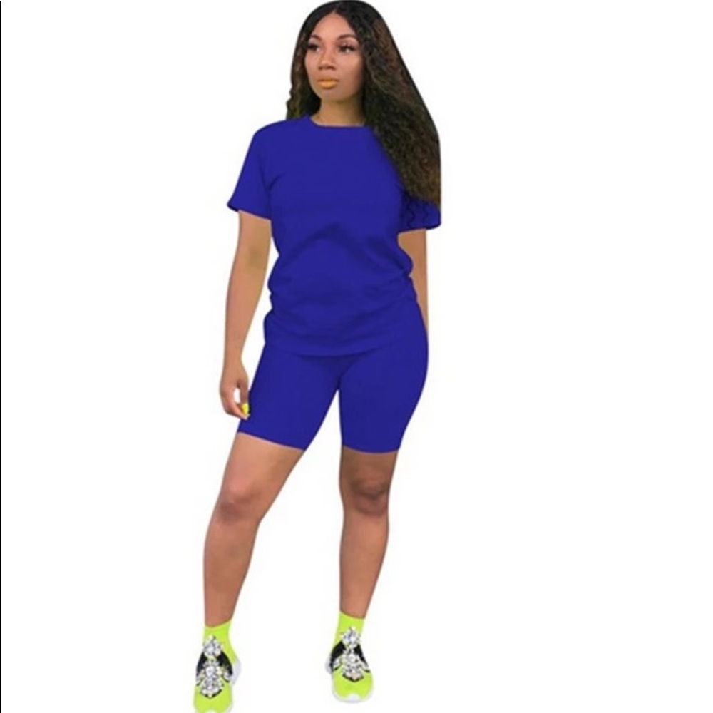 Biker short set